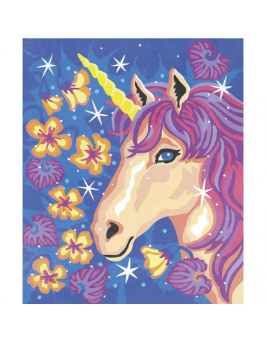 Peinture au numéro licornes - Janod Peinture au numéro licornes - Janod