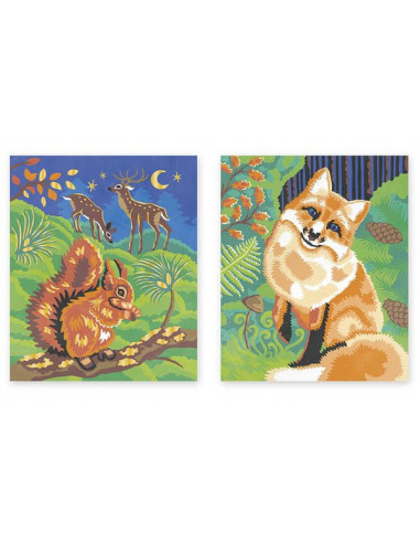 Peinture au numéro animaux de la... Peinture au numéro animaux de la...