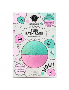 Boule de bain duo rose et...
