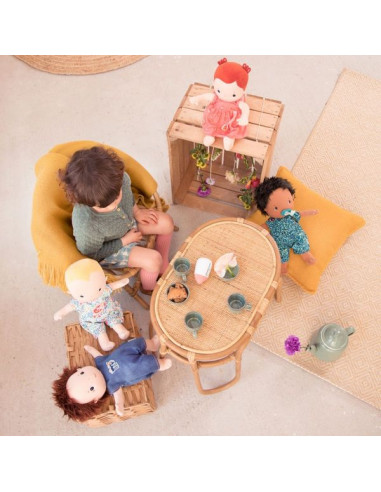 Poupon Rose - Lilliputiens Poupon Rose - Lilliputiens