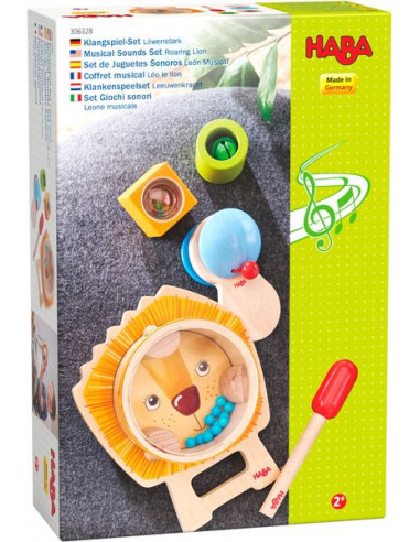 Coffret musical Léo le lion - Haba