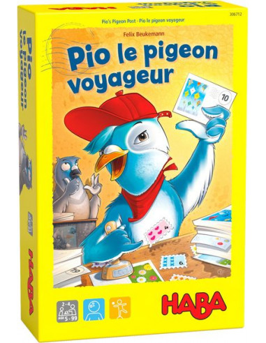 Pio le pigeon voyageur - jeu Haba