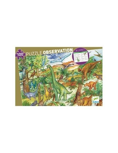 Puzzle d'observation Dinosaures et... Puzzle d'observation Dinosaures et...