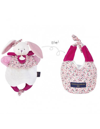 Doudou lapin amusette 3 en 1 - Doudou...