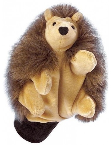 Peluche gant marionnette hérisson