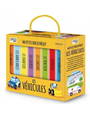 Ma petite bibliothèque les véhicules...