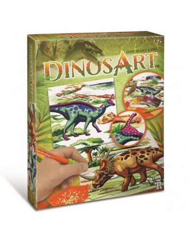 Strass par numéros Dinosaure - DinosArt