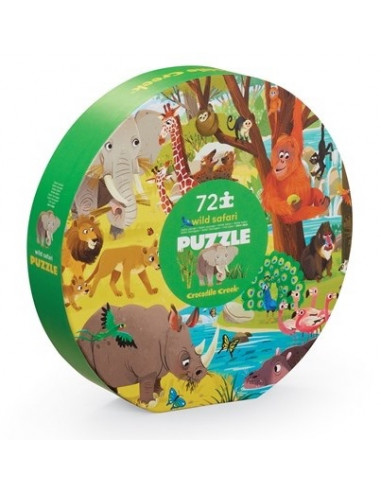 Puzzle wild safari 72 pièces