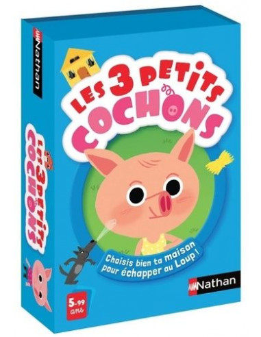 Jeu les 3 petits cochons - Nathan