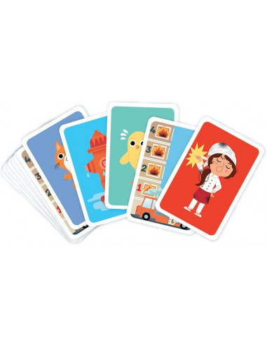 Jeu au feu les pompiers - Nathan Jeu au feu les pompiers - Nathan