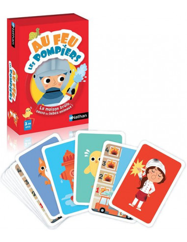 Jeu au feu les pompiers - Nathan Jeu au feu les pompiers - Nathan