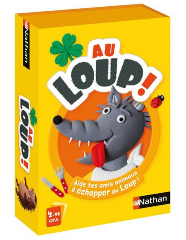 Jeu de cartes au loup - Nathan