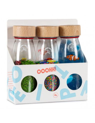 3 bouteilles sensorielles éco - Petit... 3 bouteilles sensorielles éco - Petit...
