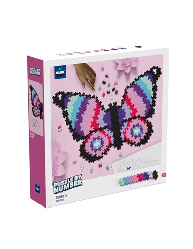 PlusPlus Puzzle par numéros papillon...