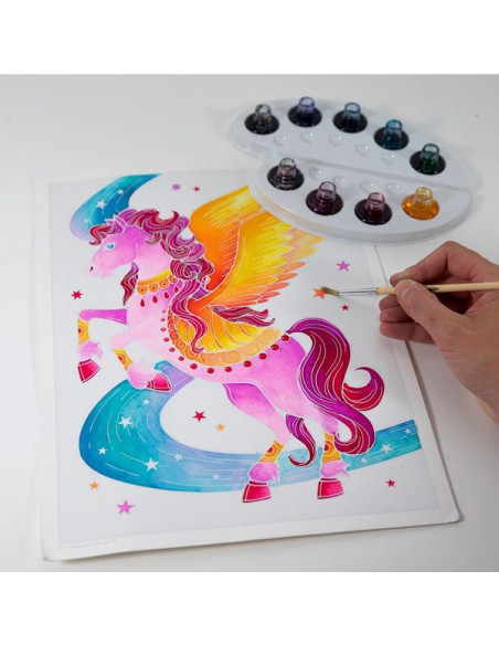 Peinture enfant Spiegelburg Cultivez vos propres cristaux Unicorn Box -  Unicorn Paradise