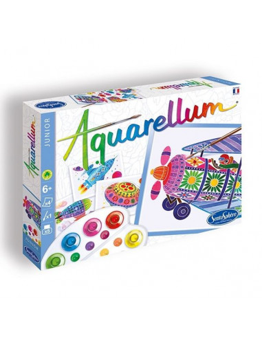Aquarellum Junior - Dans les Airs - Activité Manuelle - Sentosphère