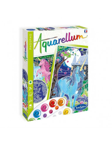 Aquarellum phospho licornes -...