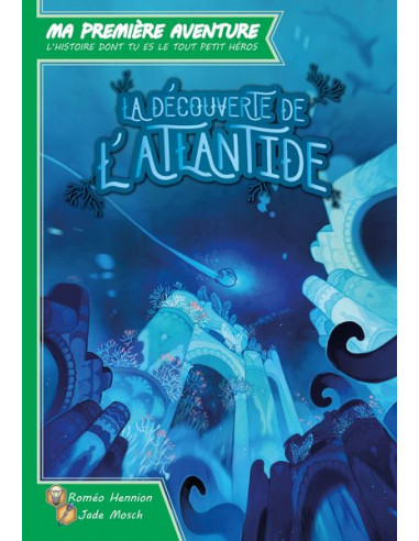 Livre Ma 1ère aventure : La découverte de l'Atlantide