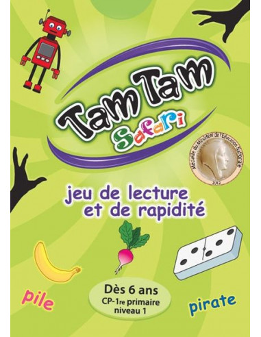 Jeu TamTam safari - Blackrock éditions Jeu TamTam safari - Blackrock éditions