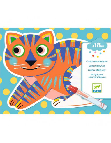 Coloriage à l'eau Animalo-Ma - Djeco Coloriage à l'eau Animalo-Ma - Djeco