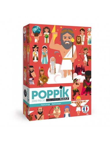 Puzzle Mythologie 1000 pièces - Poppik
