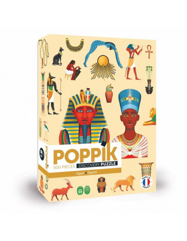 Puzzle Égypte 500 pièces - Poppik