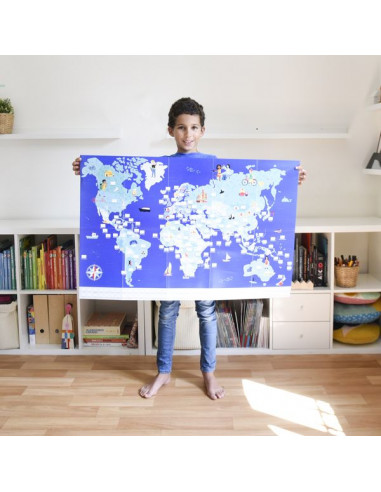 Poster en stickers drapeaux du monde... Poster en stickers drapeaux du monde...