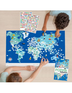Poster en stickers drapeaux... 2