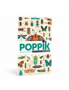 Poster en stickers insectes...
