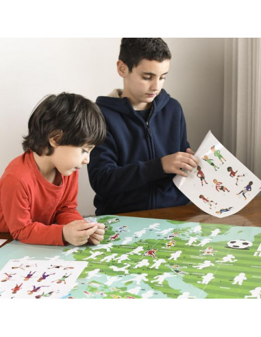 Poster en stickers football - Poppik Poster en stickers football - Poppik