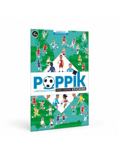 Poster en stickers football - Poppik