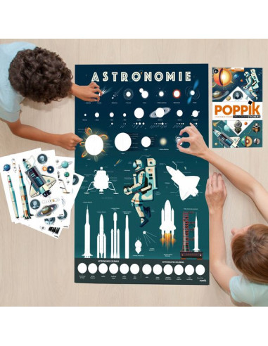 Poster en stickers Astronomie - Poppik