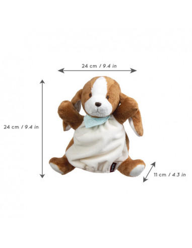 Doudou marionnette Chien Tiramisu -... Doudou marionnette Chien Tiramisu -...