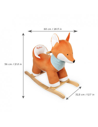 Paprika renard à bascule - Kaloo Paprika renard à bascule - Kaloo