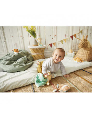 Doudou Justin le lapin - Les Fripons... Doudou Justin le lapin - Les Fripons...