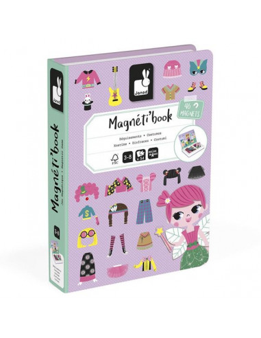 Jeu Magnetibook Fille - Janod