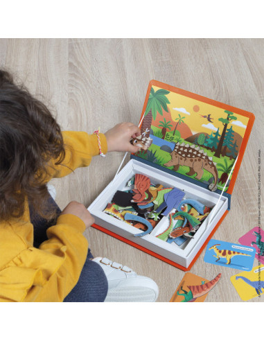 Magnetibook Dinosaures - Janod Magnetibook Dinosaures - Janod