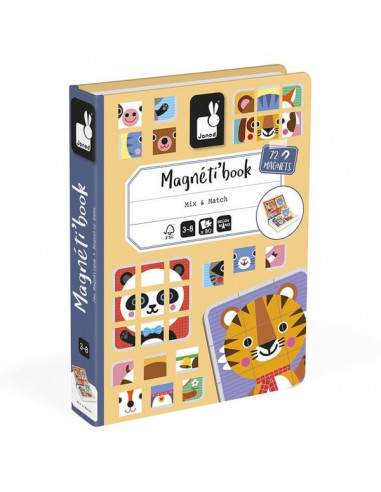 Magnetibook Mix & Match Animaux - Janod