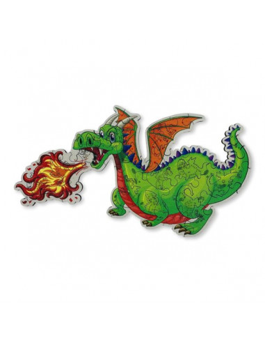 Puzzle en bois Le gentil dragon 35...