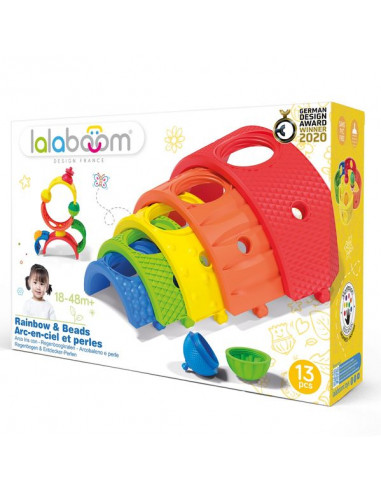 Arches arc-en-ciel et perles - Lalaboom
