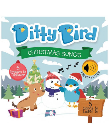 Livre sonore Christmas Songs - Ditty...