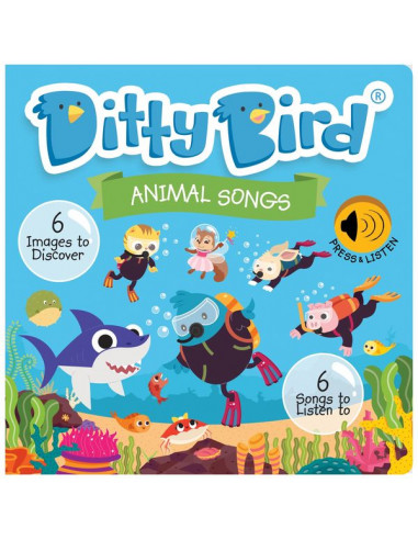 Livre sonore Animal songs - Ditty Bird