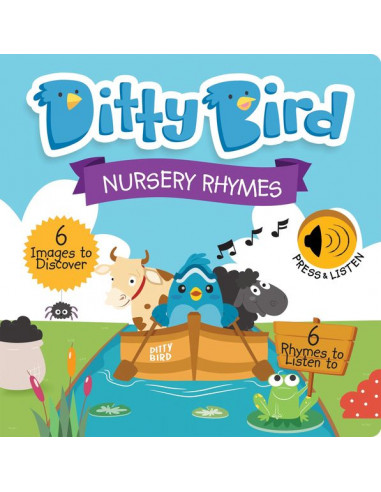Livre sonore Nursery rhymes - Ditty Bird
