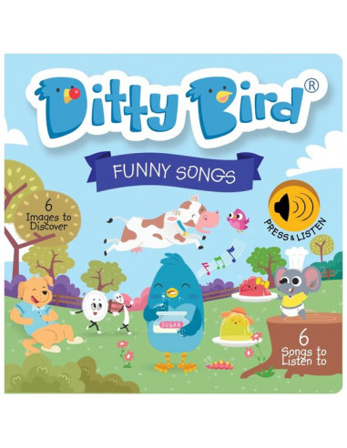 Livre sonore Funny songs - Ditty Bird