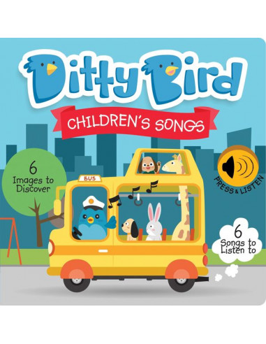 Livre sonore Children's songs - Ditty...