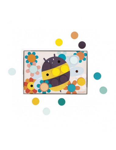 Mes premières mosaïques en bois - Janod Mes premières mosaïques en bois - Janod
