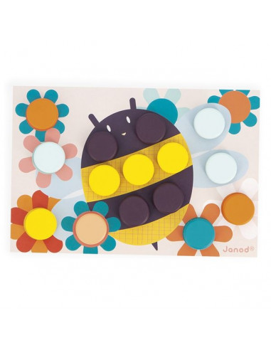 Mes premières mosaïques en bois - Janod Mes premières mosaïques en bois - Janod