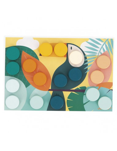 Mes premières mosaïques en bois - Janod Mes premières mosaïques en bois - Janod