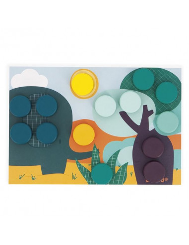 Mes premières mosaïques en bois - Janod Mes premières mosaïques en bois - Janod