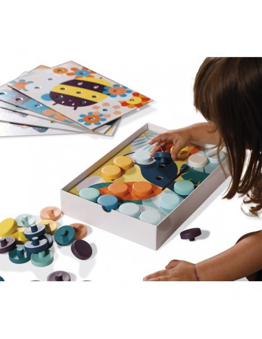 Mes premières mosaïques en bois - Janod Mes premières mosaïques en bois - Janod